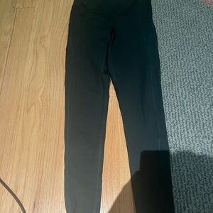 Girlfriend Collective Dark Green Leggings
